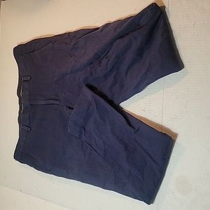 J.CREW ludlow navy slim-fit Italian stretch wool blend pants size 32/30